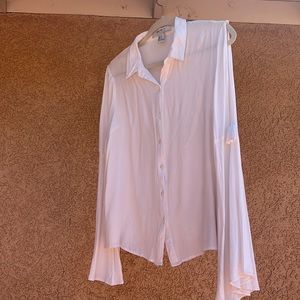 Flare Split Sleeve Blouse